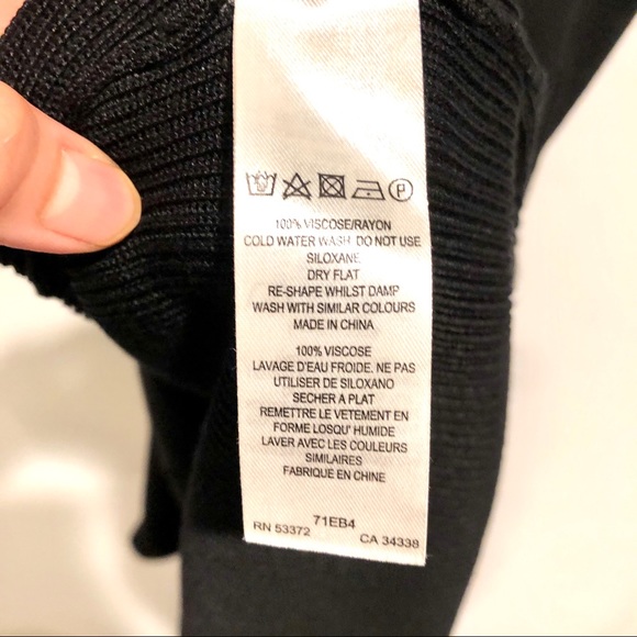 French connection black sexy dress size 6 - Picture 7 of 8